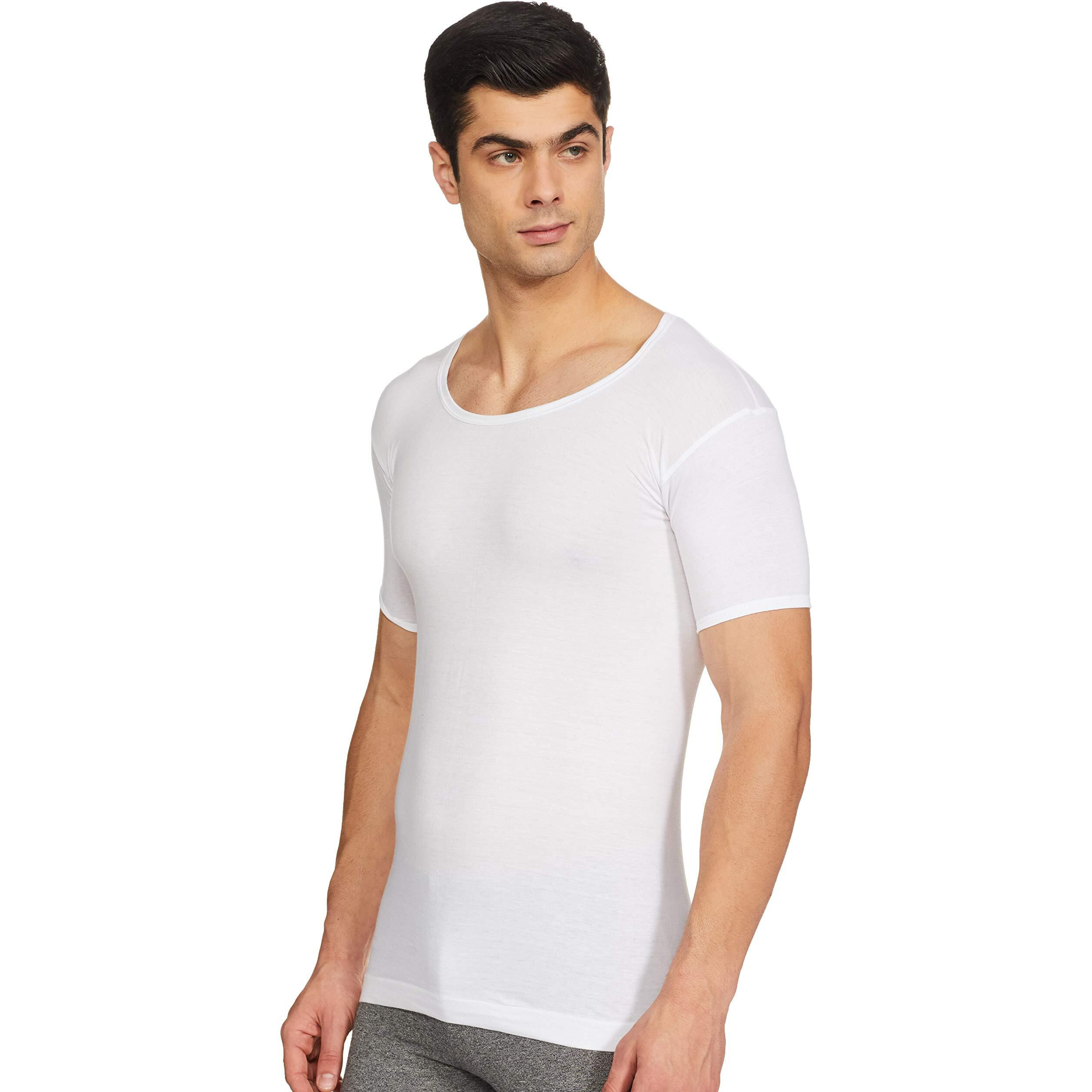 Rupa Jon Men's (Jn Regular Fit Vest Rns_White_2Xl)