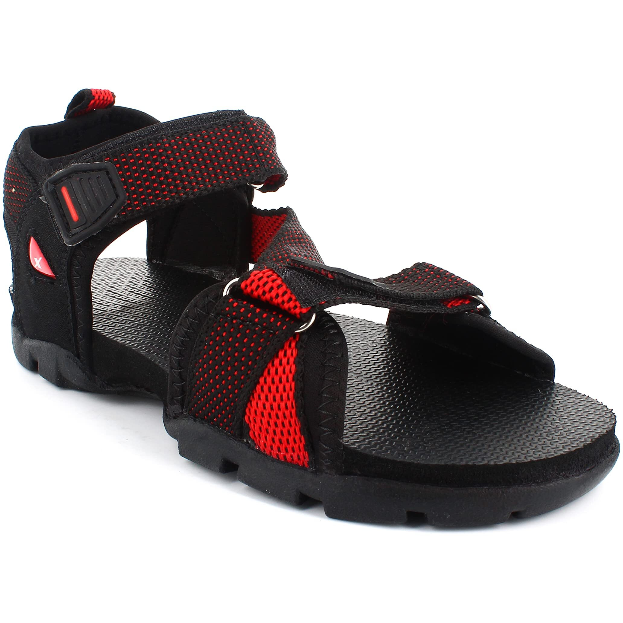 Sparx mens SS 105 | Latest, Daily Use, Stylish Floaters | Red Sport Sandal - 7 UK (SS 105)