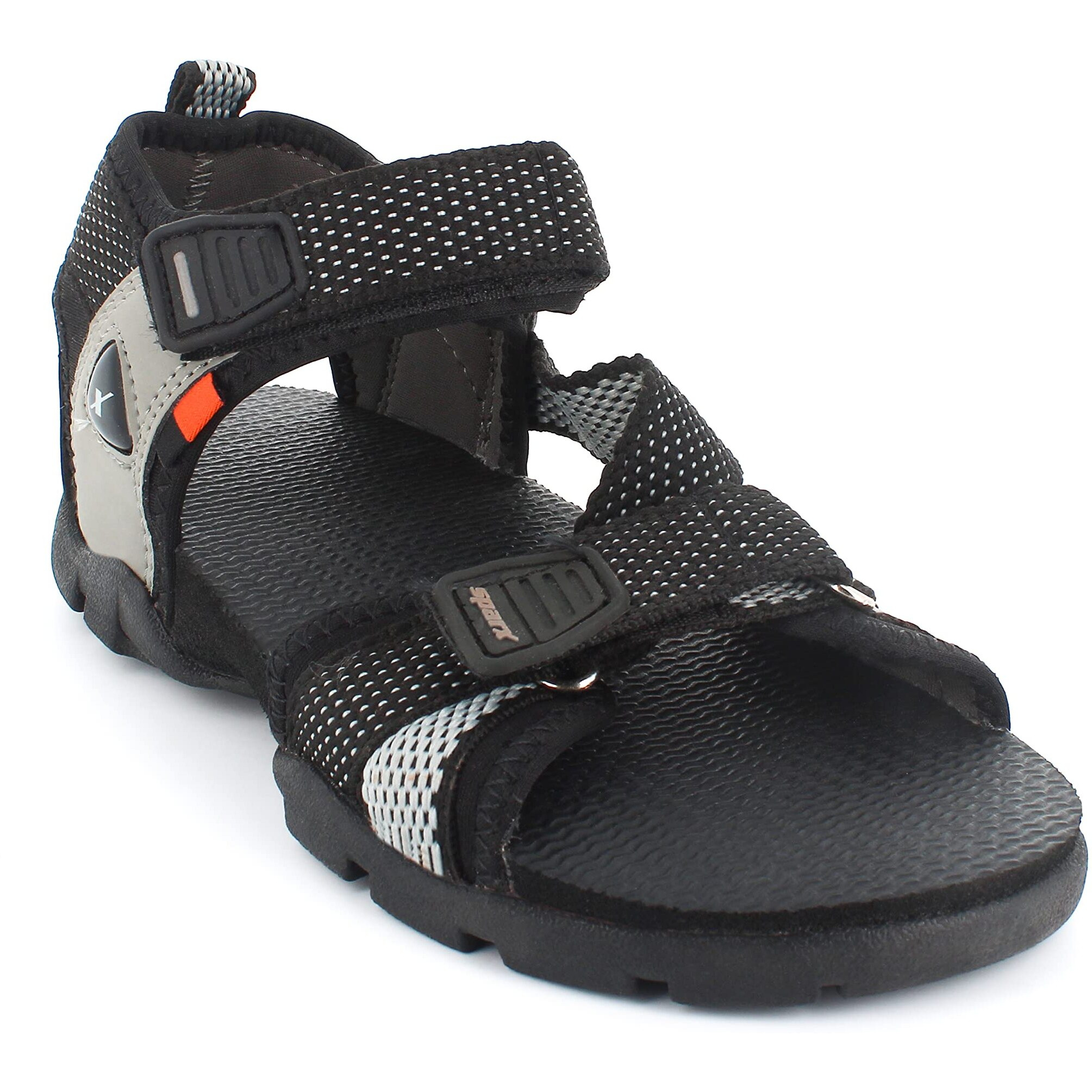 Sparx mens SS 105 | Latest, Daily Use, Stylish Floaters | Grey Sport Sandal - 8 UK (SS 105)