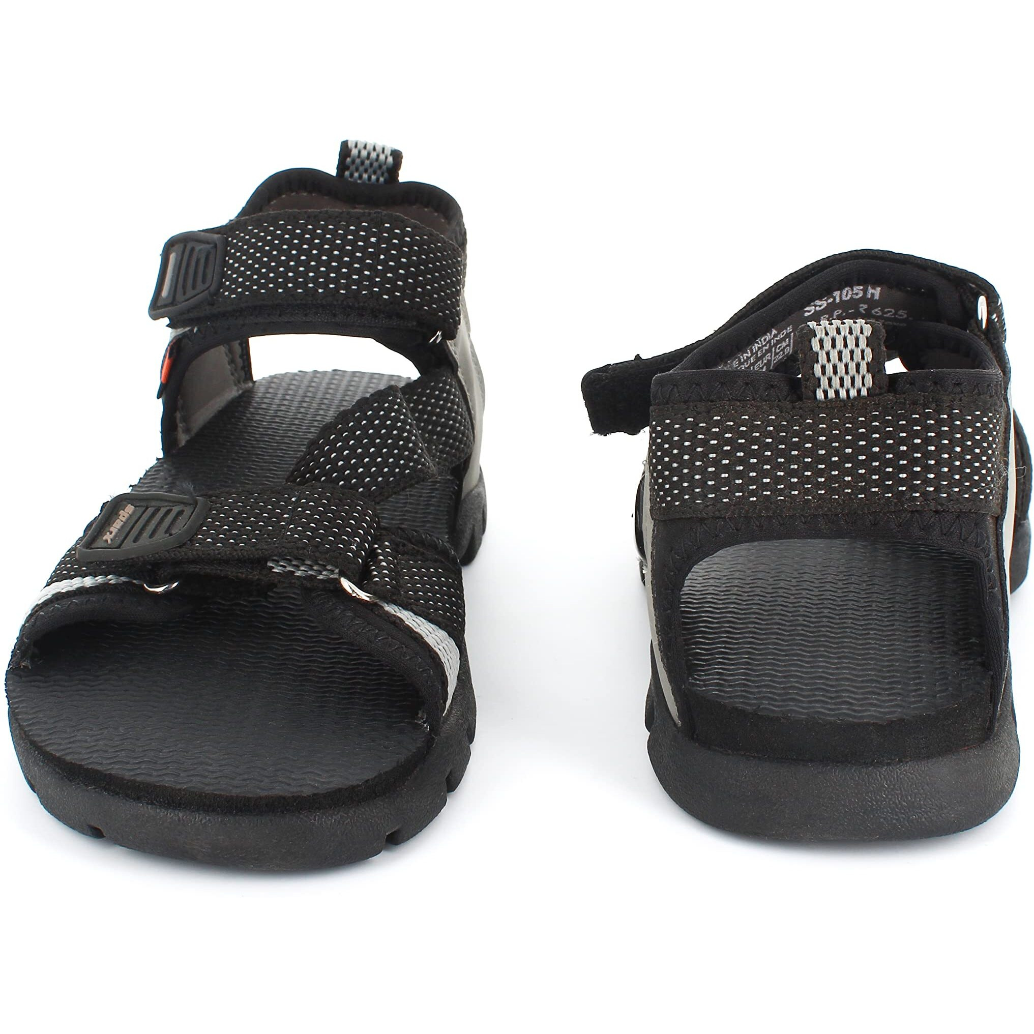 Sparx mens SS 105 | Latest, Daily Use, Stylish Floaters | Grey Sport Sandal - 8 UK (SS 105)