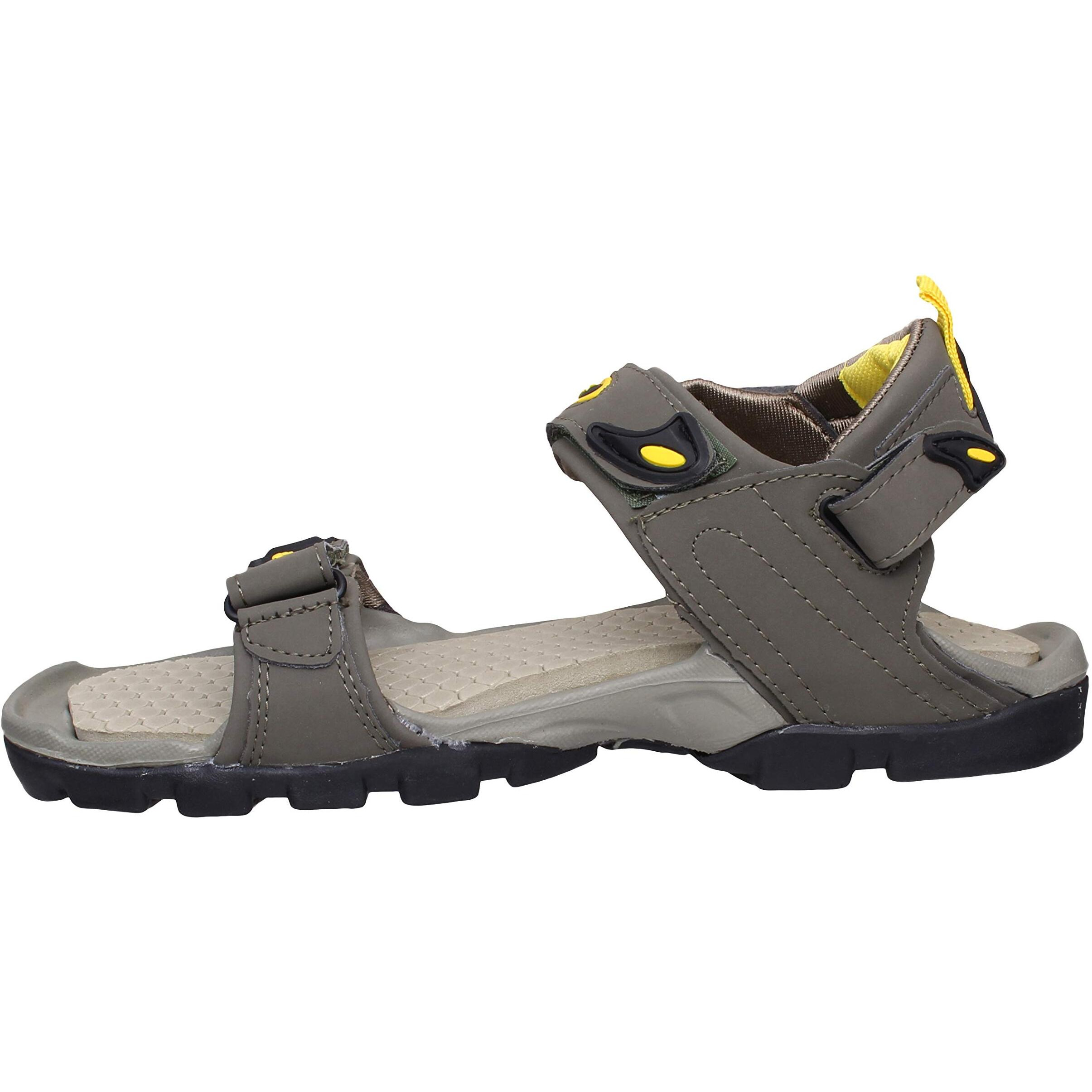 Sparx mens SS 502 | Latest, Daily Use, Stylish Floaters | Yellow Sport Sandal - 10 UK (SS 502)