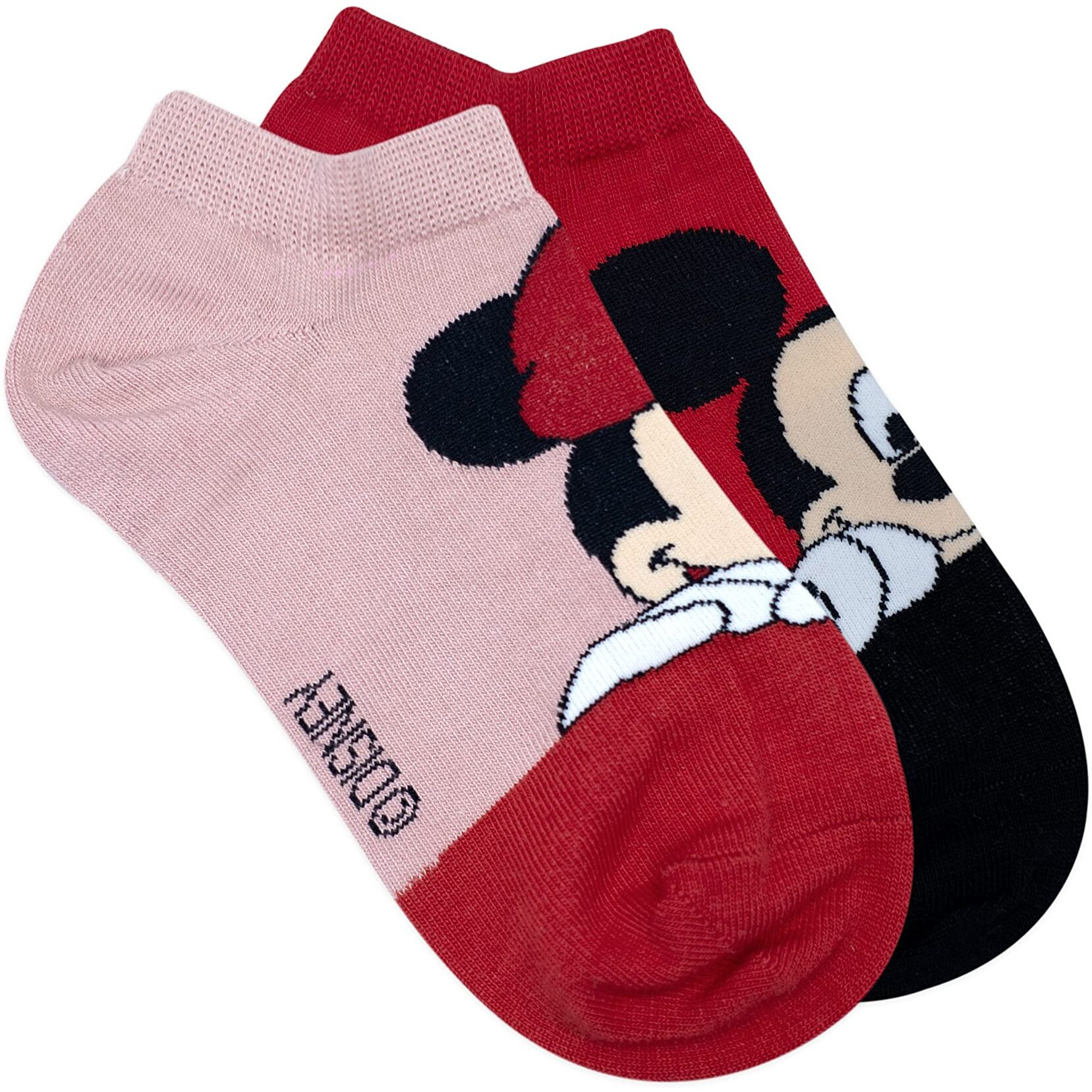 BALENZIA x Disney Lowcut/Ankle Socks for Women (Pack of 2 Pairs)(Free Size)|Made with 100% Cotton