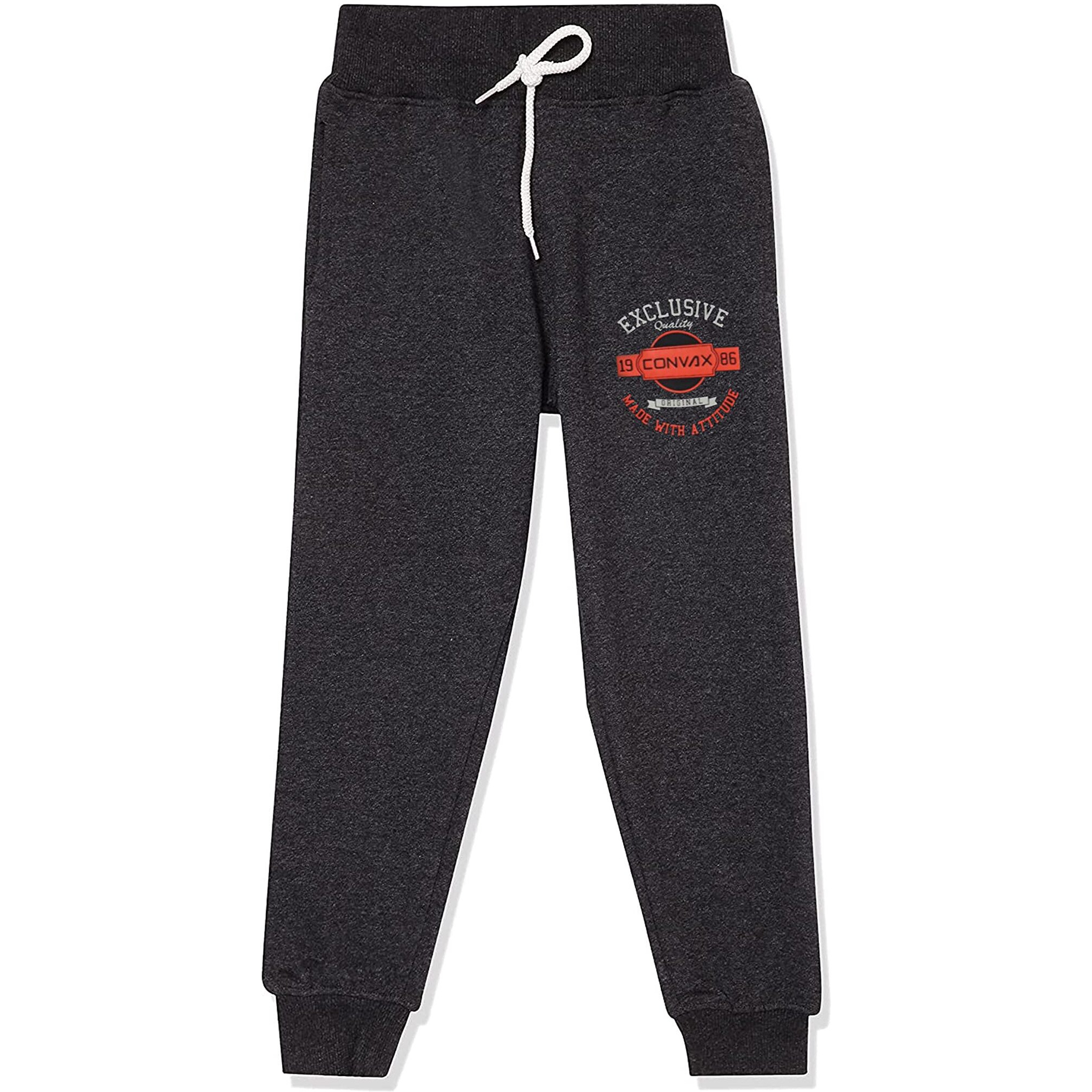 T2F Boy's Regular Track Pants (BYSJOG3P01_Multicolor 3_9-10 Years)