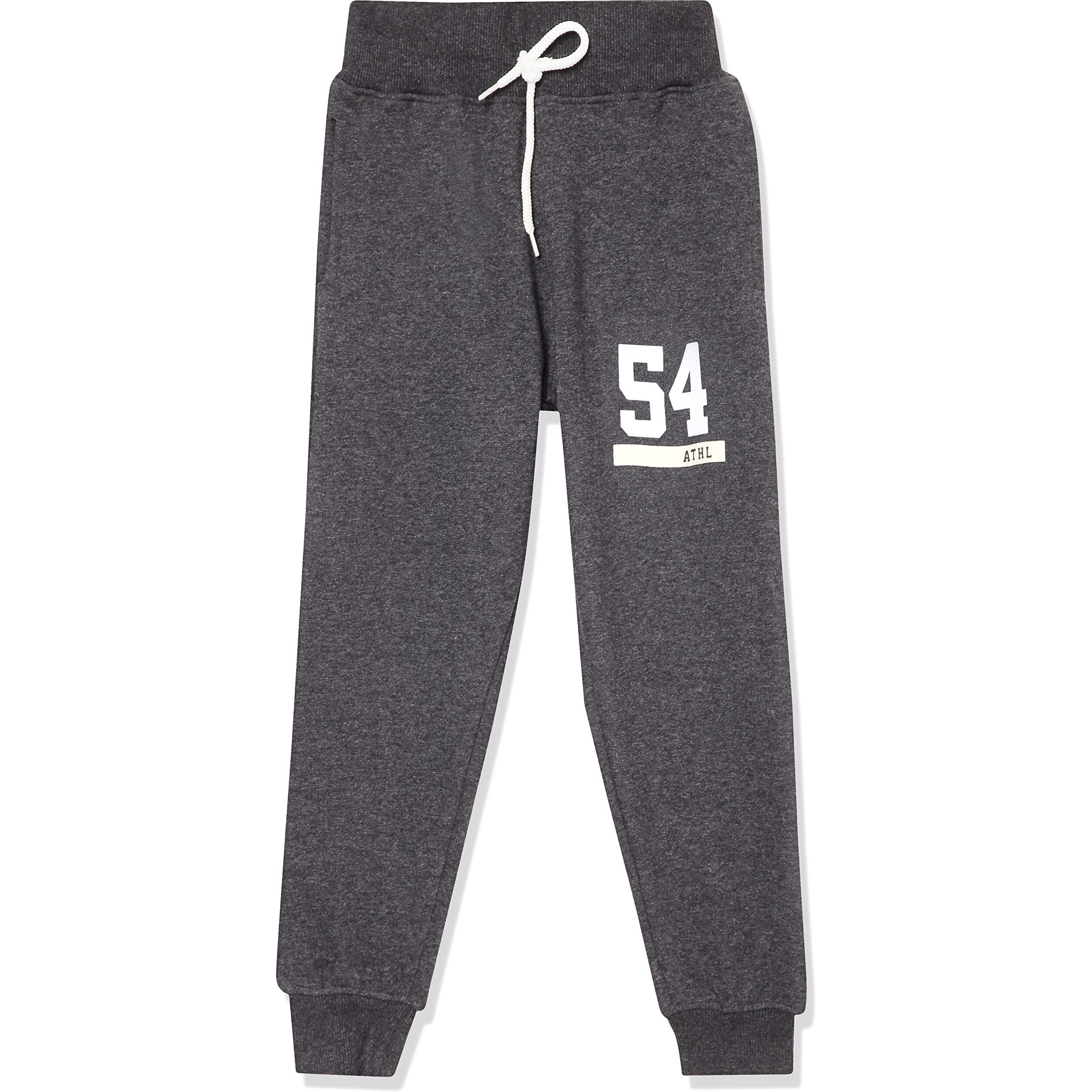 T2F Boy's Regular fit Track Pants (BYSJOG3P01_Multicolor 4_11-12 Years)
