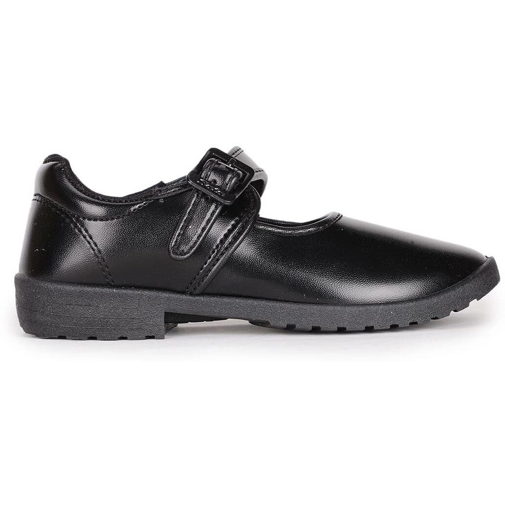 Bata Girls NOVA Ballerina School Shoes (3116489_Black_12 UK)