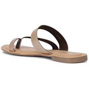 Bata Women's Shine Casual Sandal Tr (5718419_Beige_6 Uk)
