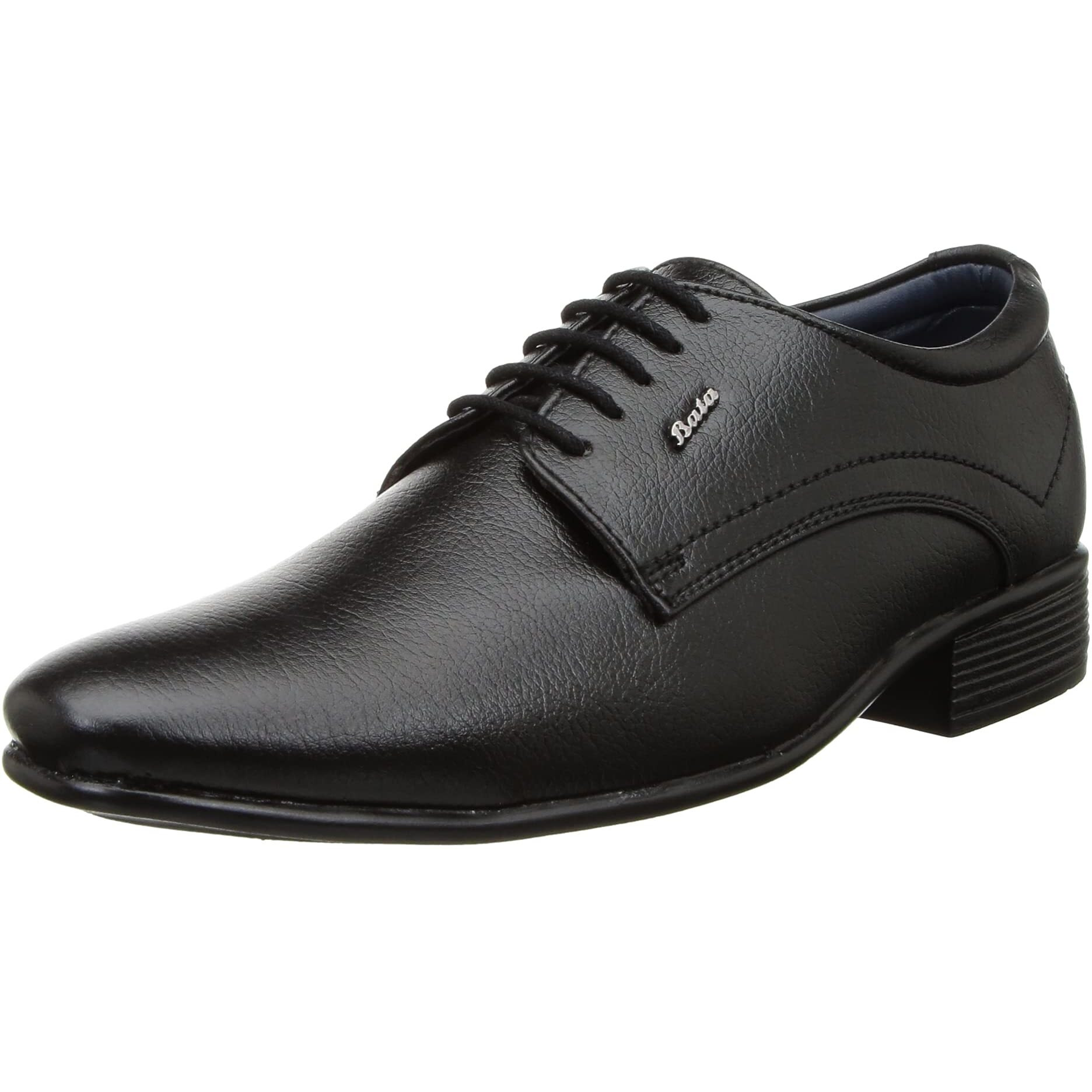 BATA Mens BOSS-Grip Uniform Dress Shoe (8216433_Black_8 UK)