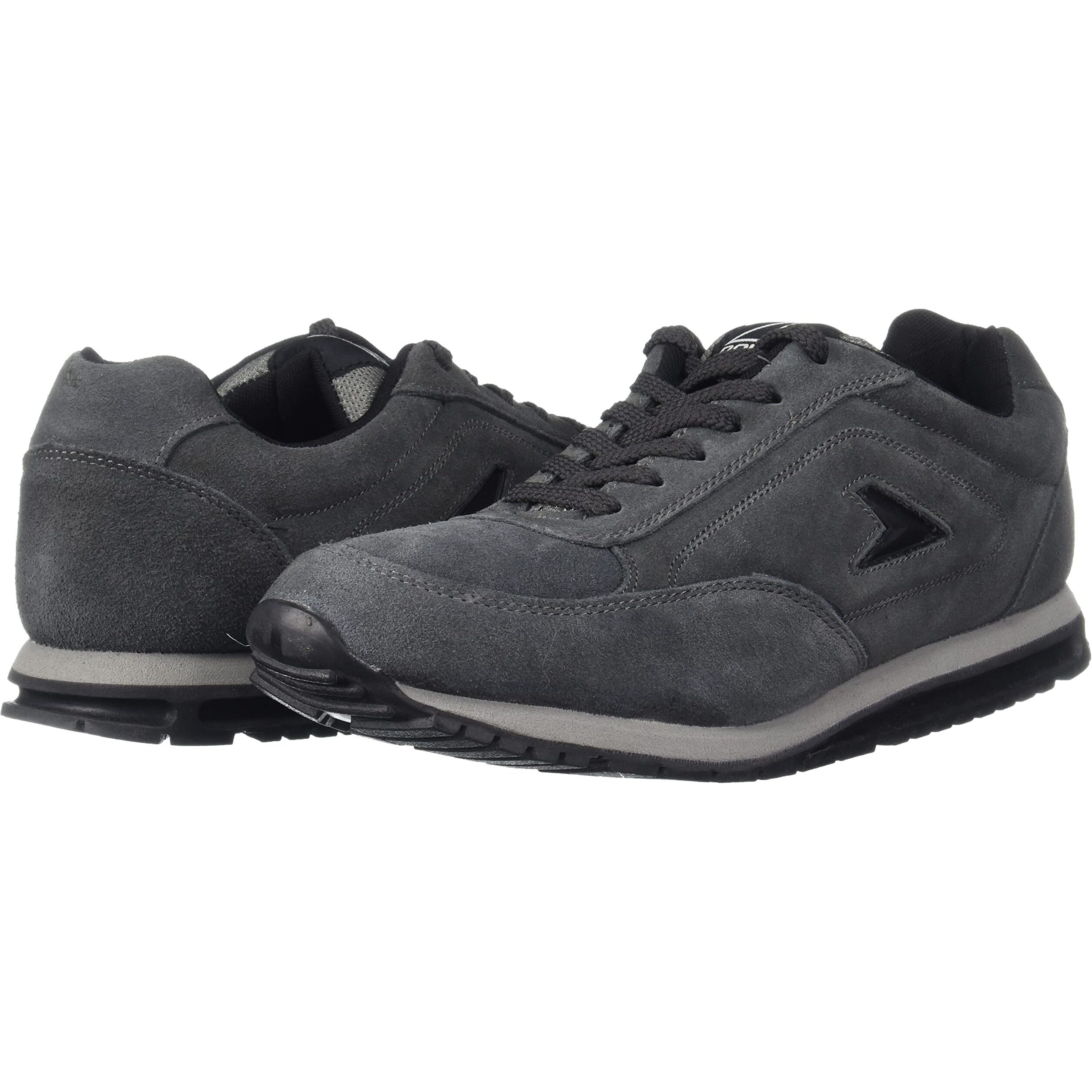 Power Mens Extreme Leather Grey Casual Shoes - 8 UK (8332894)