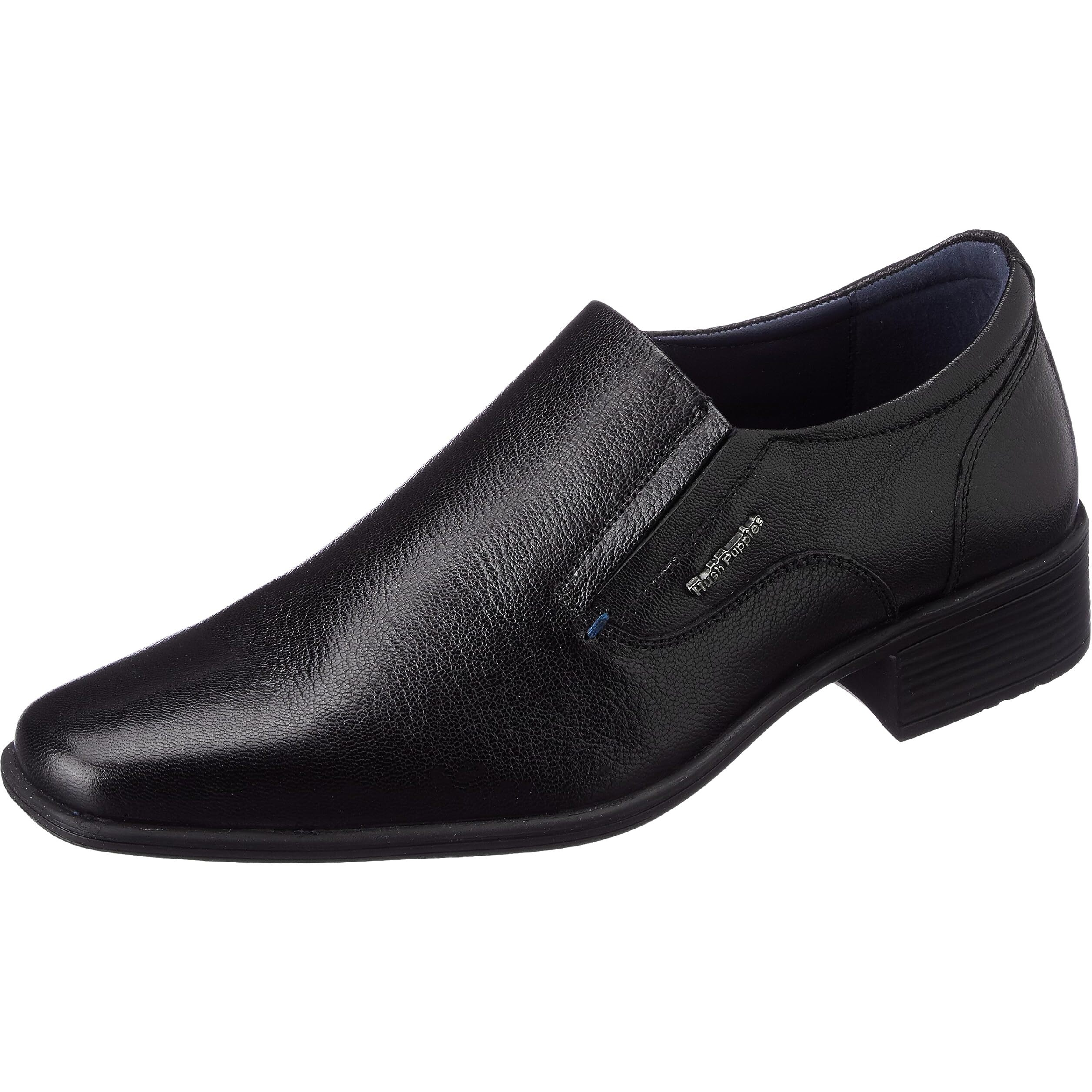 Hush Puppies Men's HPO2 Flex Slip E 23 Slipon Formal Shoes (8546013_Black_7 UK)