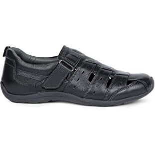 Hush Puppies Men's ROBERT FISHERMAN Sandals (8546792_BLACK_9 UK)