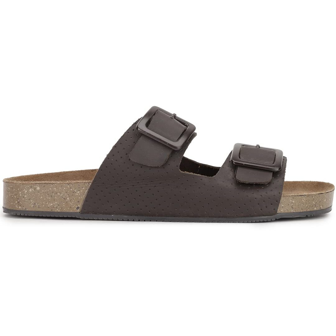 Bata LUCIUS MULE Brown Casual Slipon Open Toe Mule Thong Slipper For Men UK Size- 8