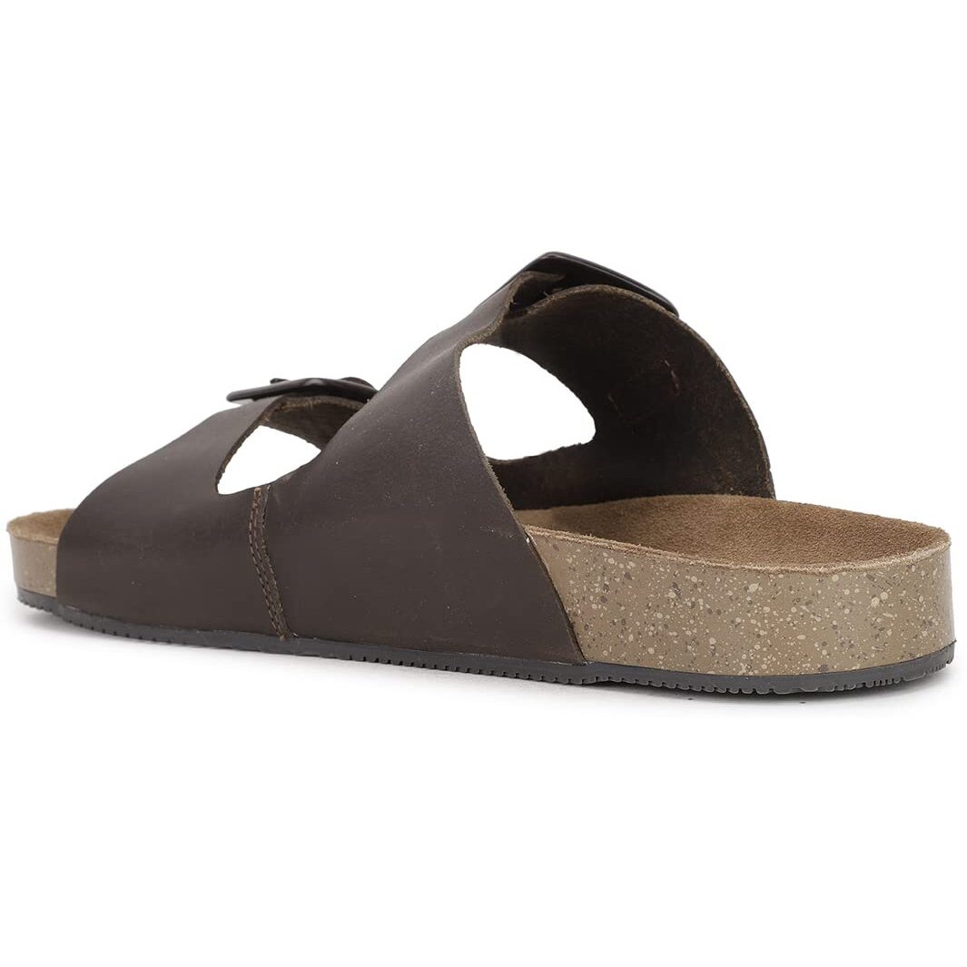 Bata LUCIUS MULE Brown Casual Slipon Open Toe Mule Thong Slipper For Men UK Size- 8