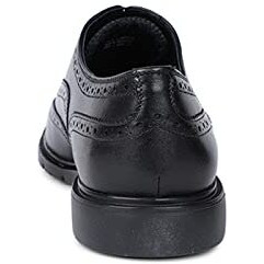 Hush Puppies Mens Ren Oxford Black Uniform Dress Shoe - 9 UK (8246995)