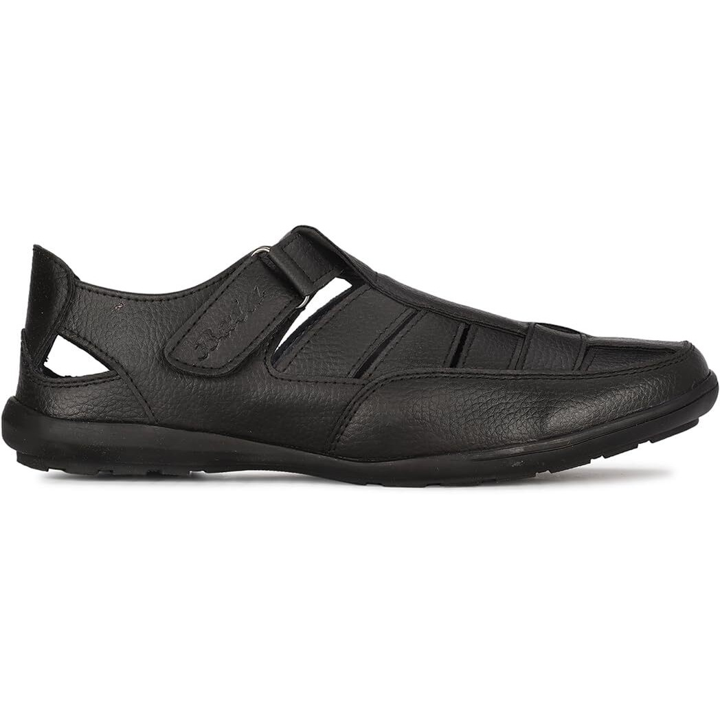Bata Men's Black Loafers - Classic and Versatile Slip-On Shoes for Formal and Casual Settings