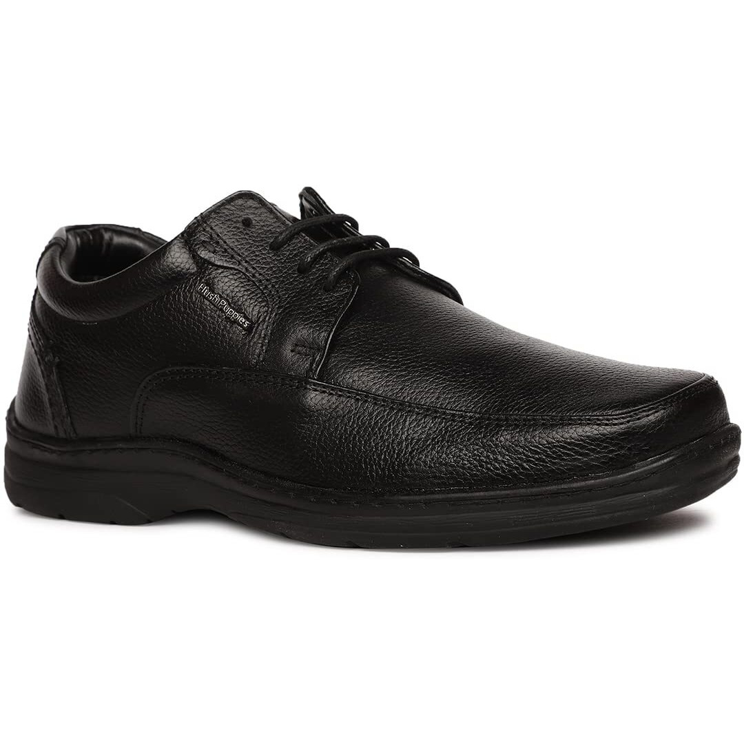 Hush Puppies Men's Taylor Lace Up Formal Shoe (8256446_Black_8 Uk)