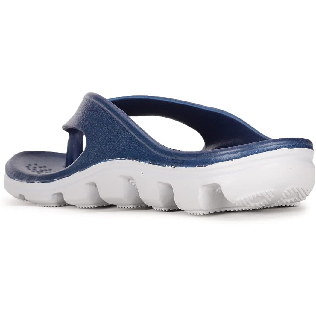 Bata NEYMAR Blue Casual Slipon Open Toe Thong Slipper For Men UK Size- 9