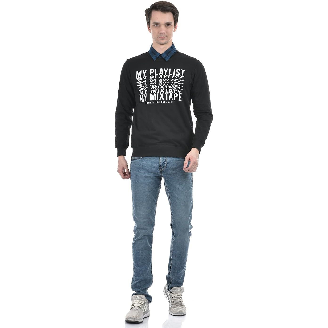 Numero Uno Men's Anthology Crewneck Sweatshirt Black