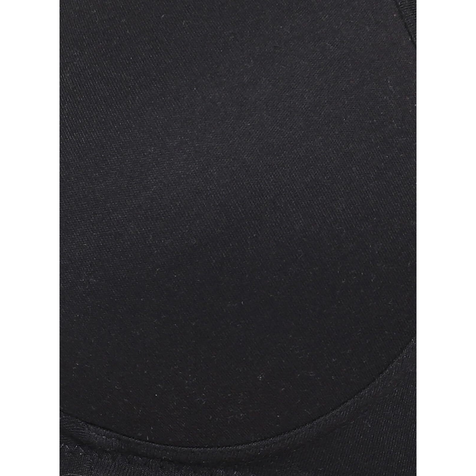 Clovia Women's Cotton Rich Solid Padded Full Cup Wire Free T-Shirt Bra (BR1279P13_Black_38B)
