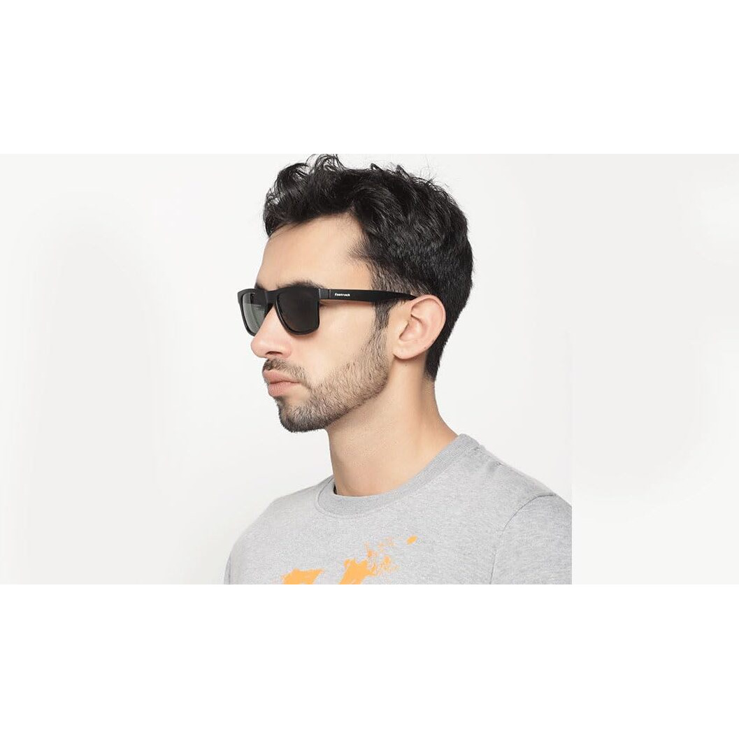 Fastrack Square Shaped 100% UV Protected Lens Technology Sunglasses for Men