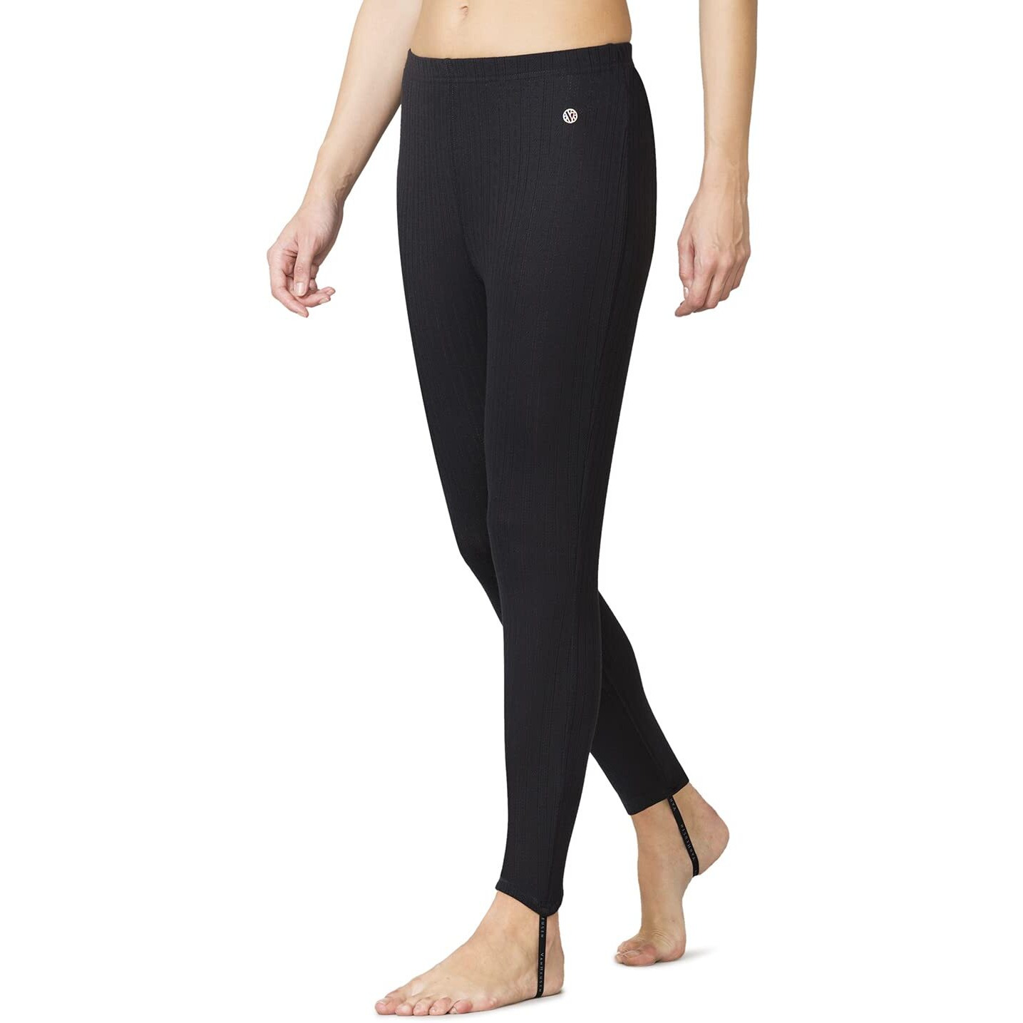 Van Heusen Women Superior Drape Relaxed Fit Thermal Leggings - Functional Pocket, Relaxed Fit_77301_Charcoal_XL