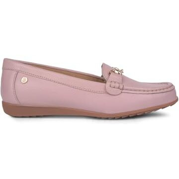 Hush Puppies Womens Maci Trim Red Moccasin - 4 UK (5555228)