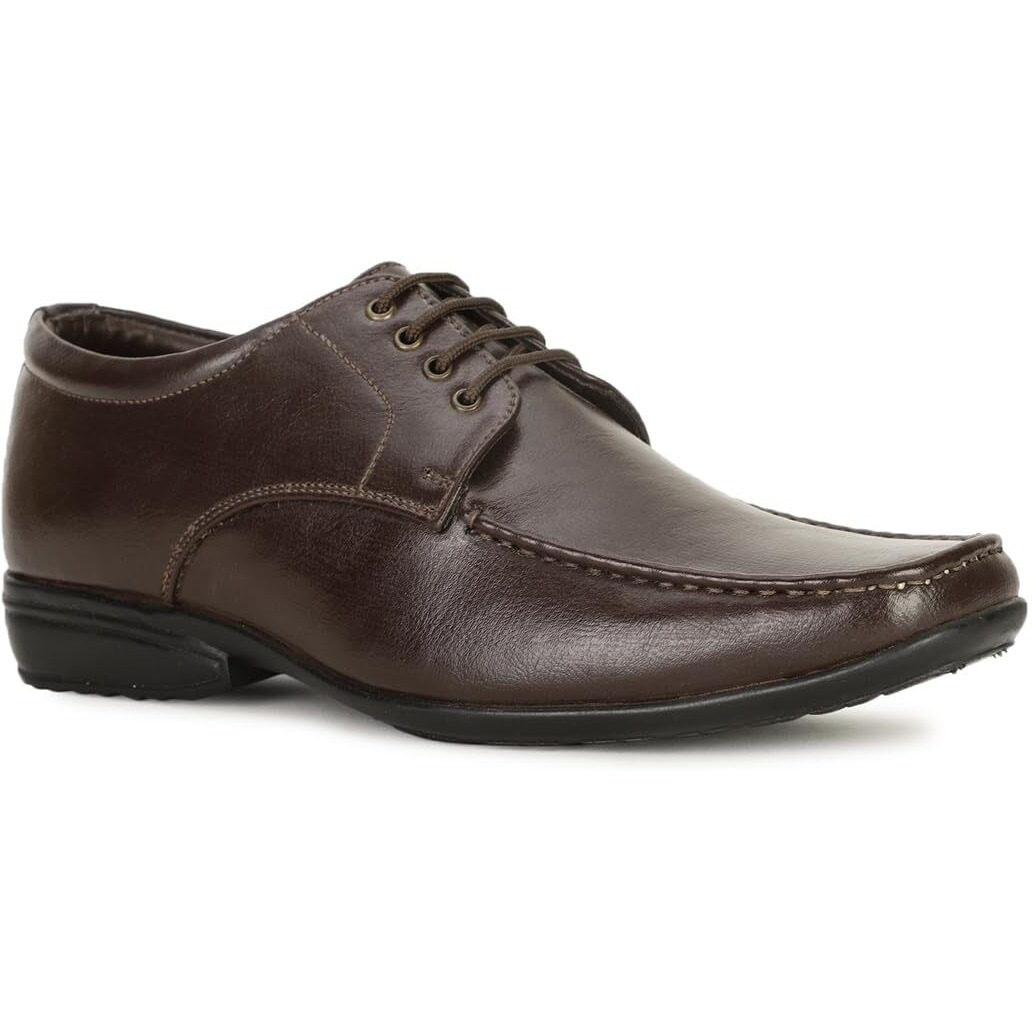 Bata FORTUNER FK E 23 Mens Formal Lace-Up Shoes in Dark Brown