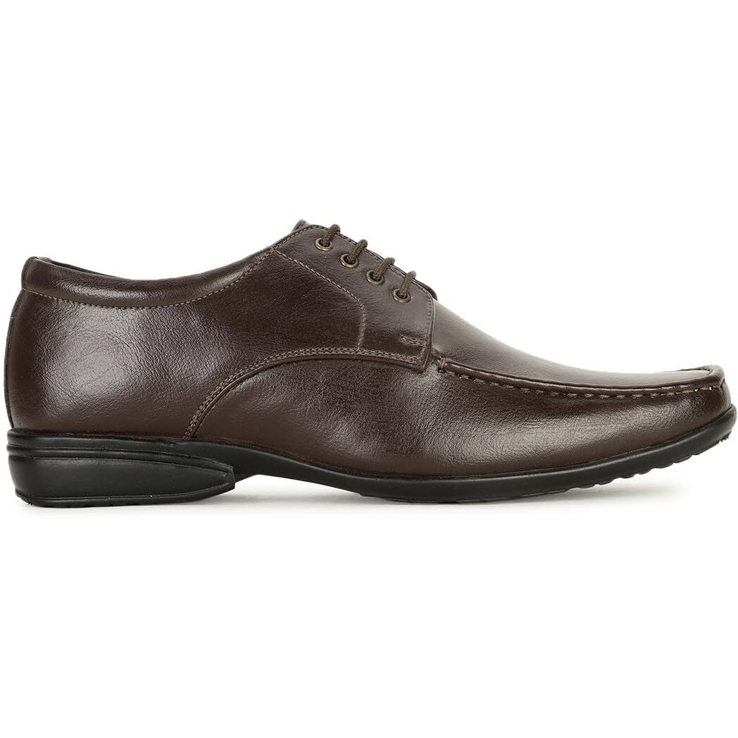 Bata FORTUNER FK E 23 Mens Formal Lace-Up Shoes in Dark Brown