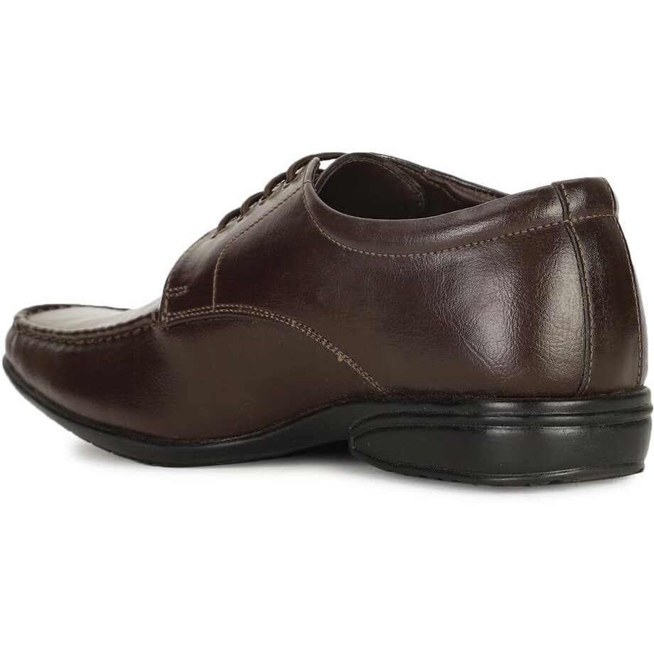 Bata FORTUNER FK E 23 Mens Formal Lace-Up Shoes in Dark Brown