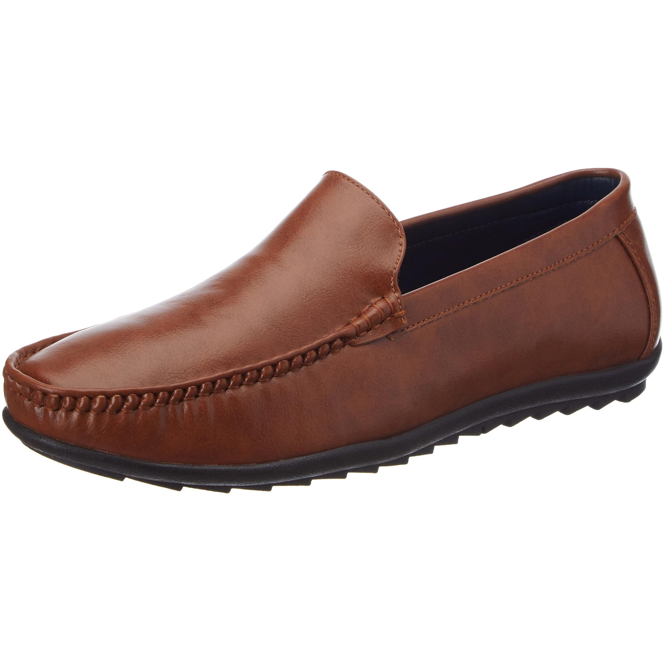 Bata Men's Loafers | Stylish & Comfortable Slip-On Shoes for Casual, Office & Everyday Wear | Versatile, Durable & Fashionable Footwear Brown