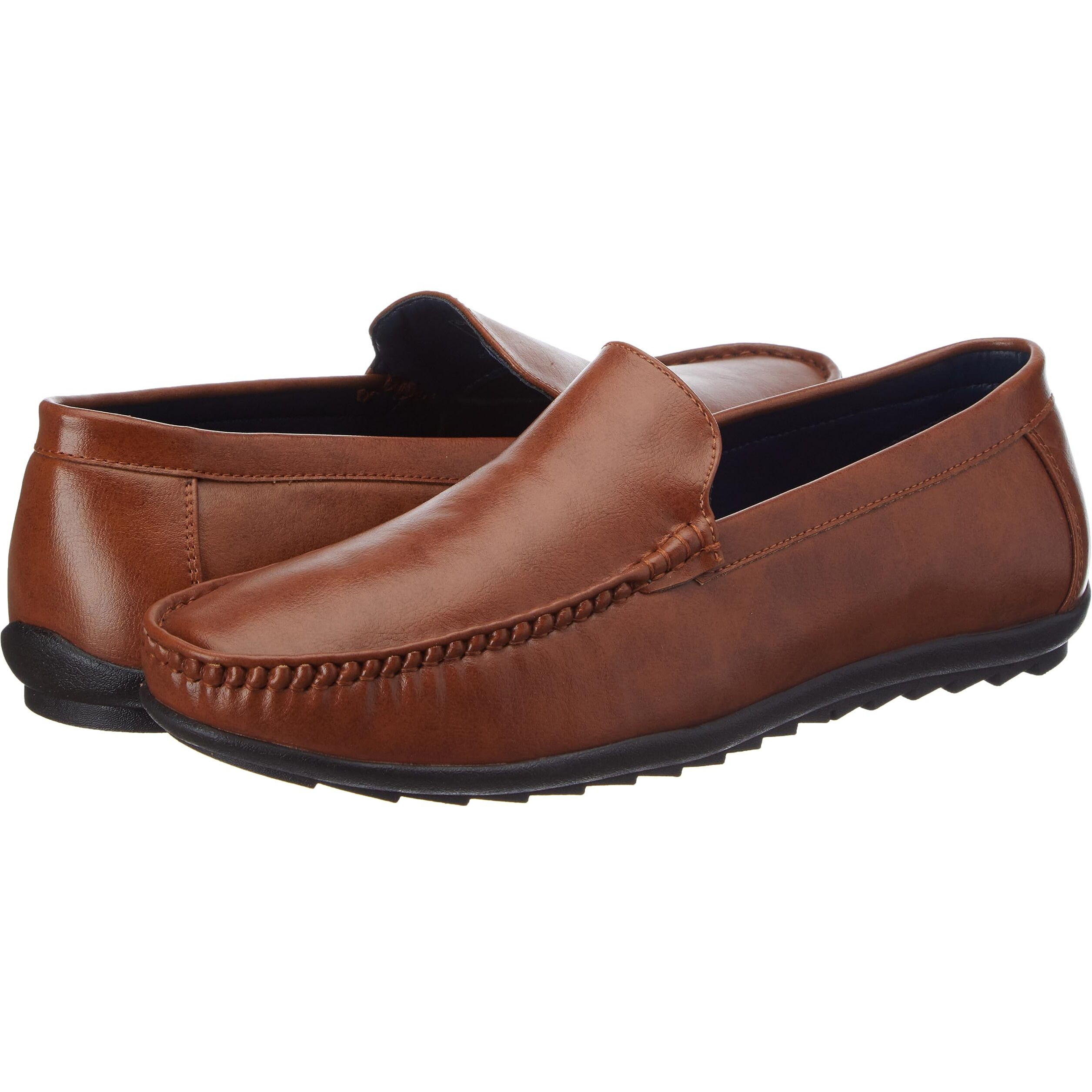 Bata Men's Loafers | Stylish & Comfortable Slip-On Shoes for Casual, Office & Everyday Wear | Versatile, Durable & Fashionable Footwear Brown