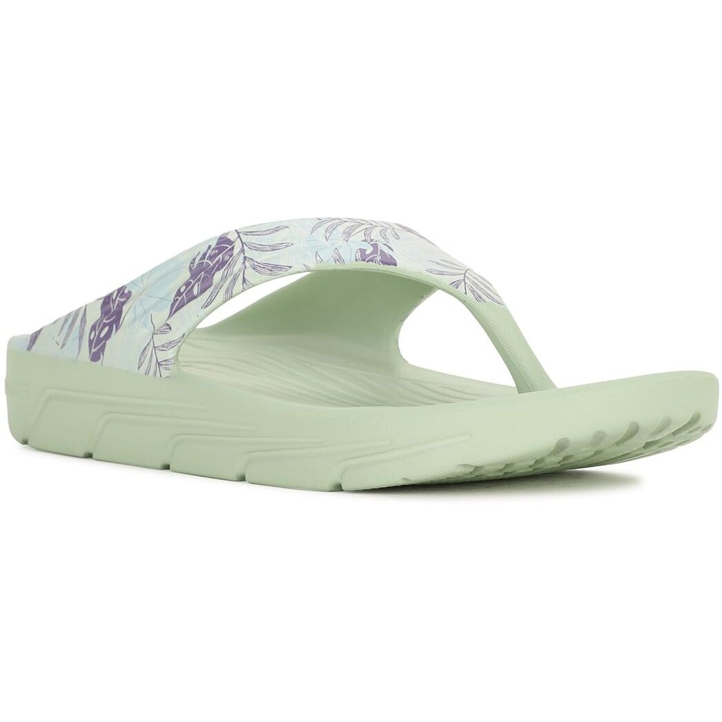 Floatz Women's Th 1.1 E 24 Slip On Flip Flop (Green)
