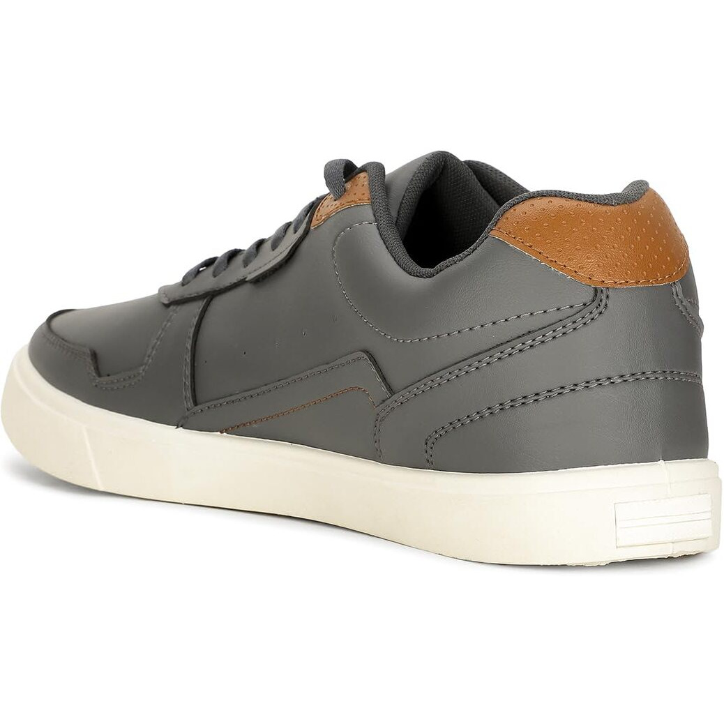 Bata Dash E 24 Mens Casual Sneakers in Grey