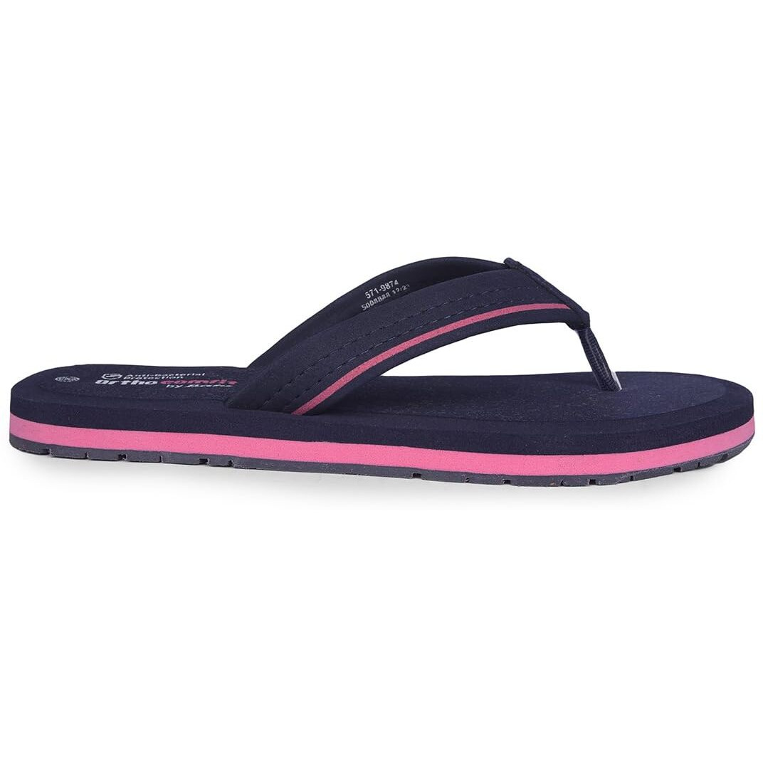 Bata Women's Flip Flops Lightweight Comfortable Casual Slippers for Everyday