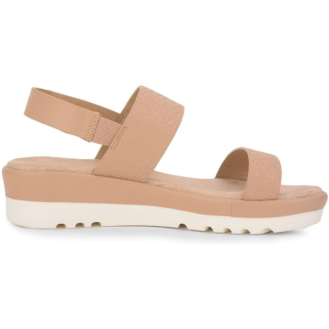Bata Beige Casual Sandal Light Weight For Girls/Women