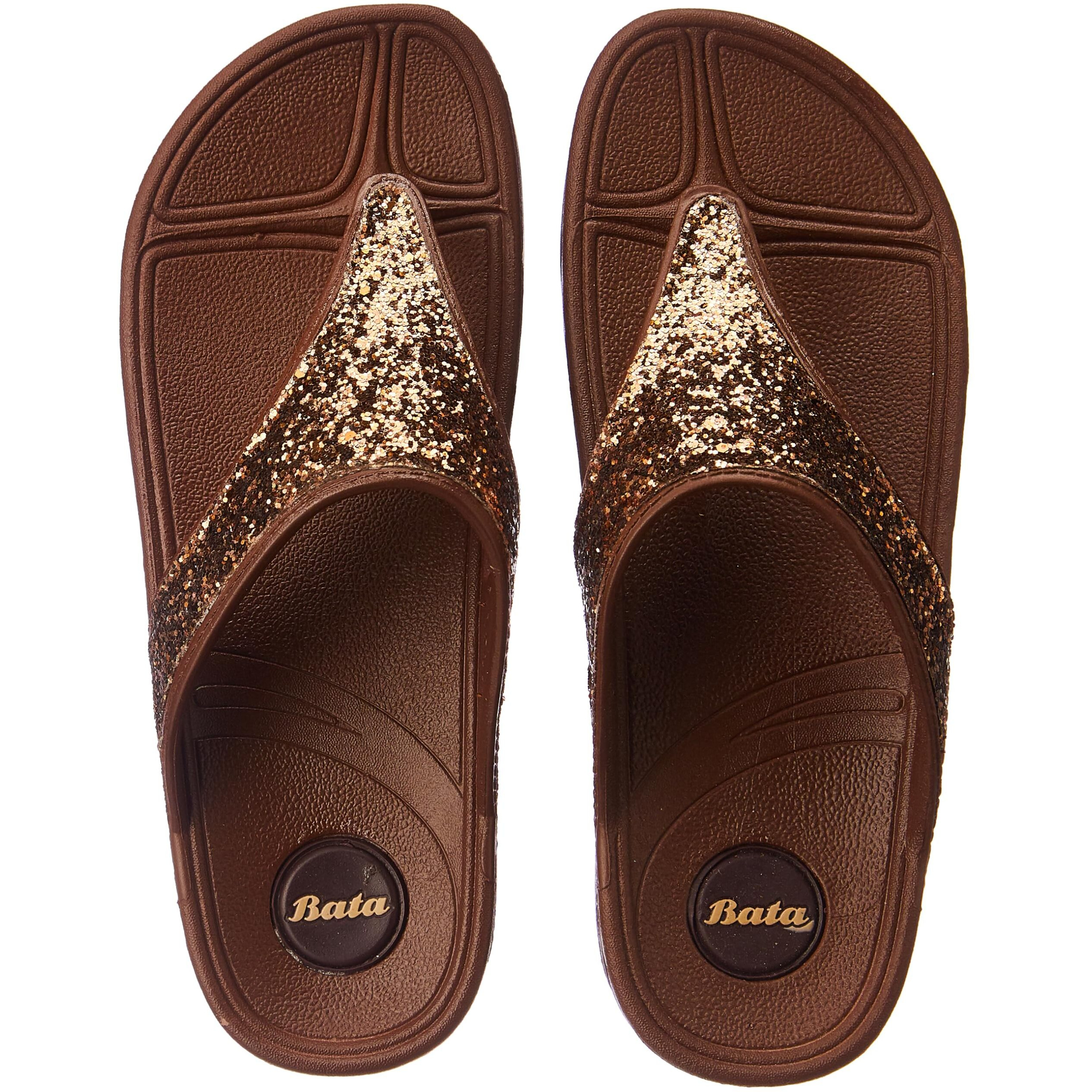 Bata Womens Slipper KAFI E (5724121) _Brown_UK5