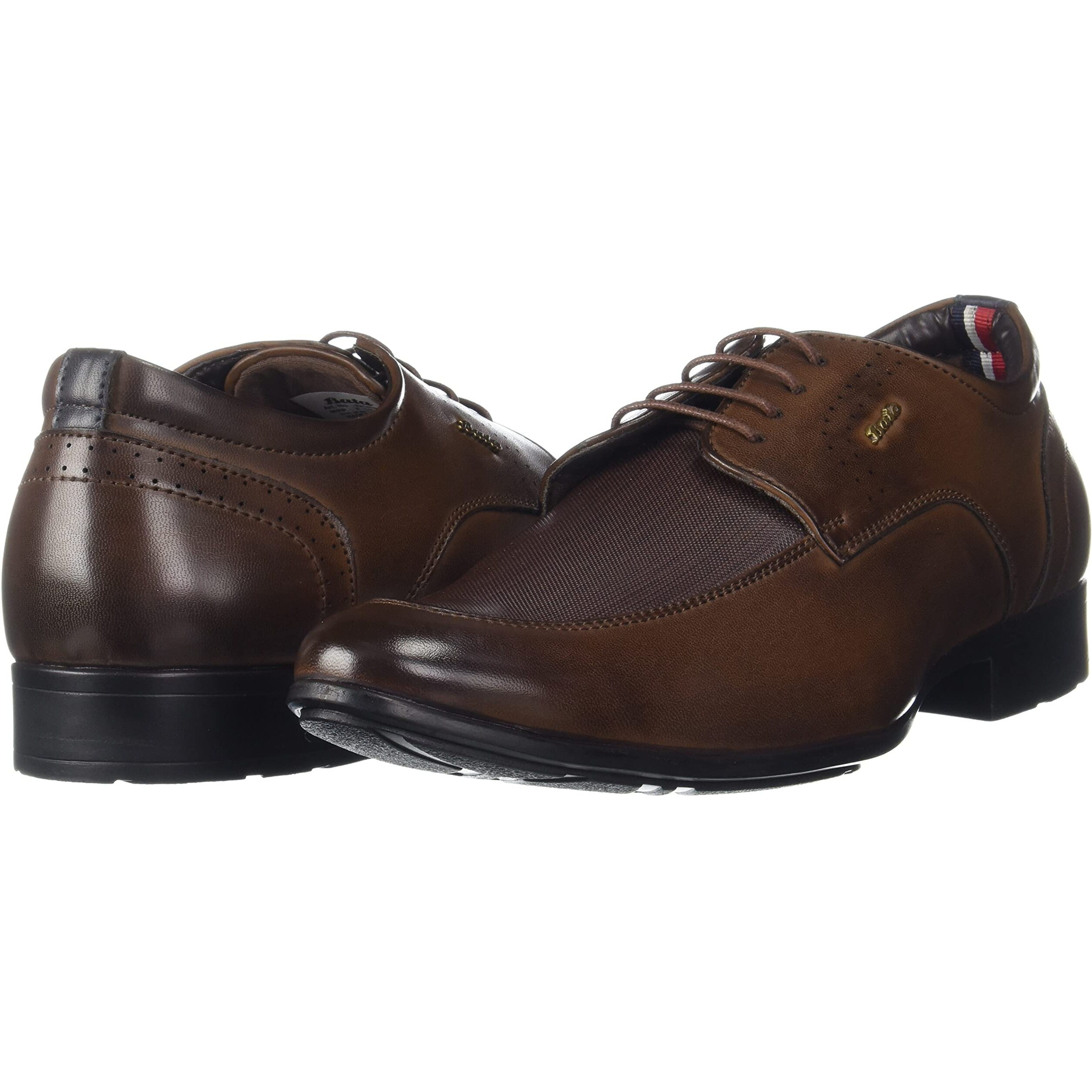 Bata Men's HAGRID DERBY Formal (8214709_BROWN_7 UK)