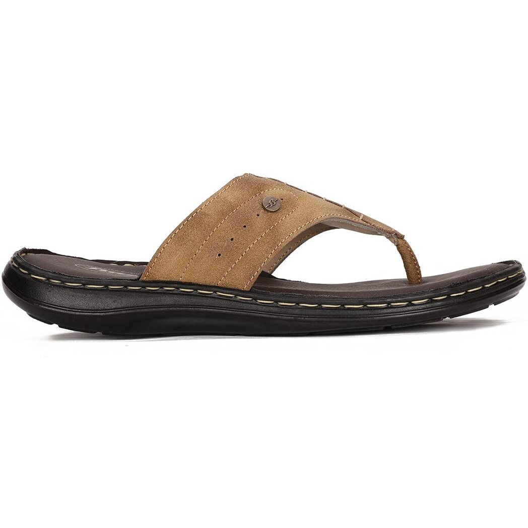 Bata Men TERRANCE CUSHION Brown Sandals,