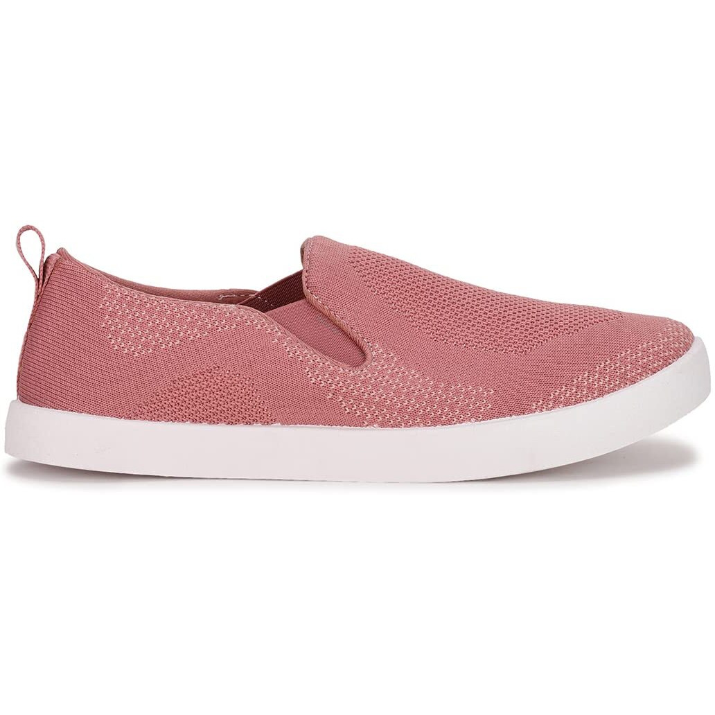 Bata Women's CARA Knit Slipon Casual Shoes (5515655_RED_5 UK)