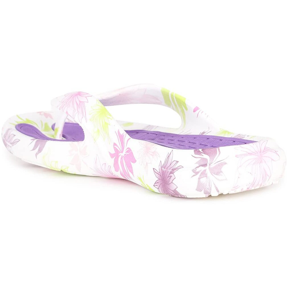 Bata Women's HAWAII Slippers (5719306_PURPLE_7 UK)