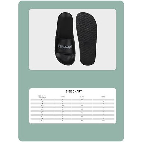 hummel CLASSIC MEN SLIDERS Comfortable Cushioned Sole Arch Support Durable Lightweight Flexible Trendy Style Flip flops and Slippers Slides for Men Daily use Chappal