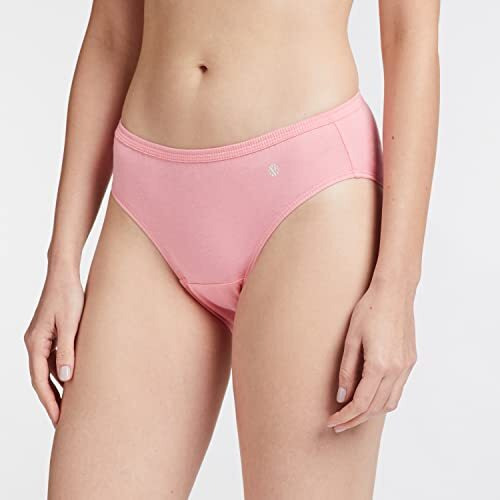 Van Heusen Women Bikini Panty - 100% Super Combed Cotton - Pack Of 3 - Anti Bacterial, No Marks Waistband, Moisture Wicking, Moderate Coverage, Multicolor, Small