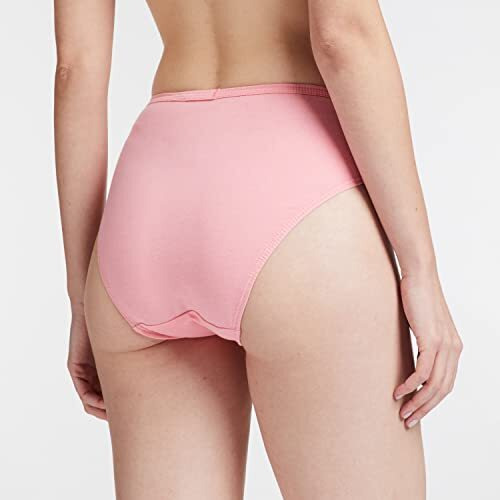 Van Heusen Women Bikini Panty - 100% Super Combed Cotton - Pack Of 3 - Anti Bacterial, No Marks Waistband, Moisture Wicking, Moderate Coverage, Multicolor, Small