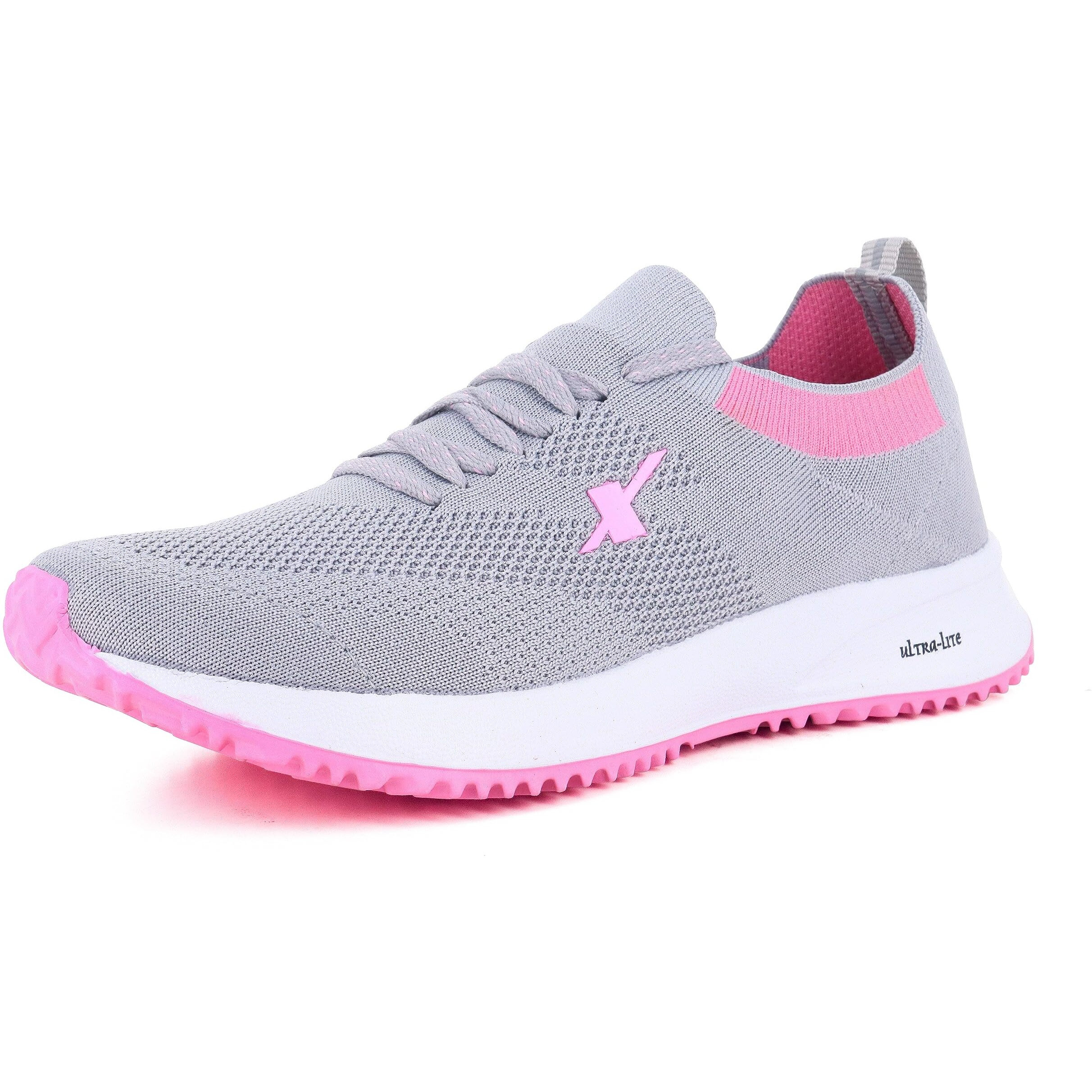 Sparx Womens SL 167 | Enhanced Durability & Soft Cushion | Grey Walking Shoe - 8 UK (SL 167)