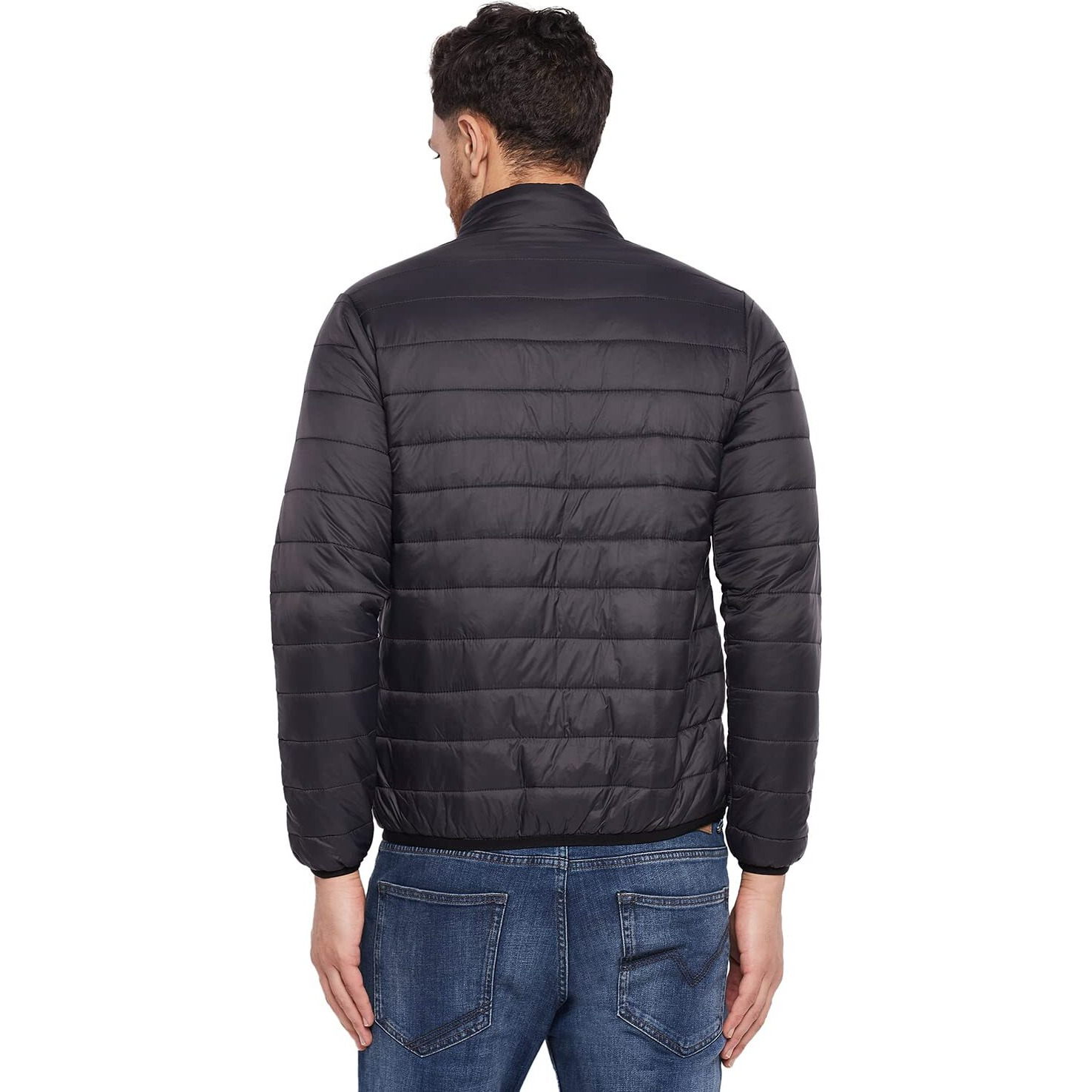 Duke Men Full Sleeve Jacket_WSDZ834_Black_XL