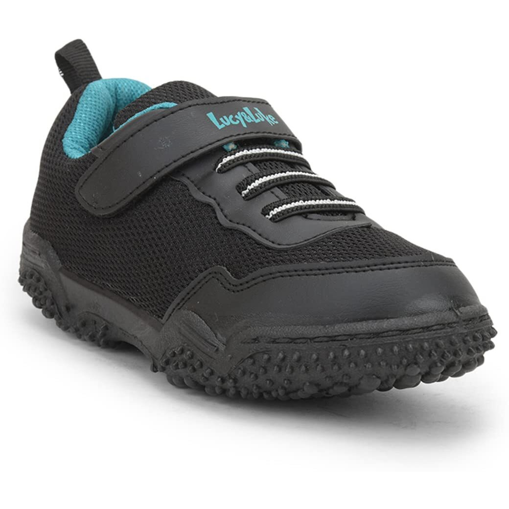 Liberty Boys Quick-1 Black Running Shoe - 10 UK (80050721)