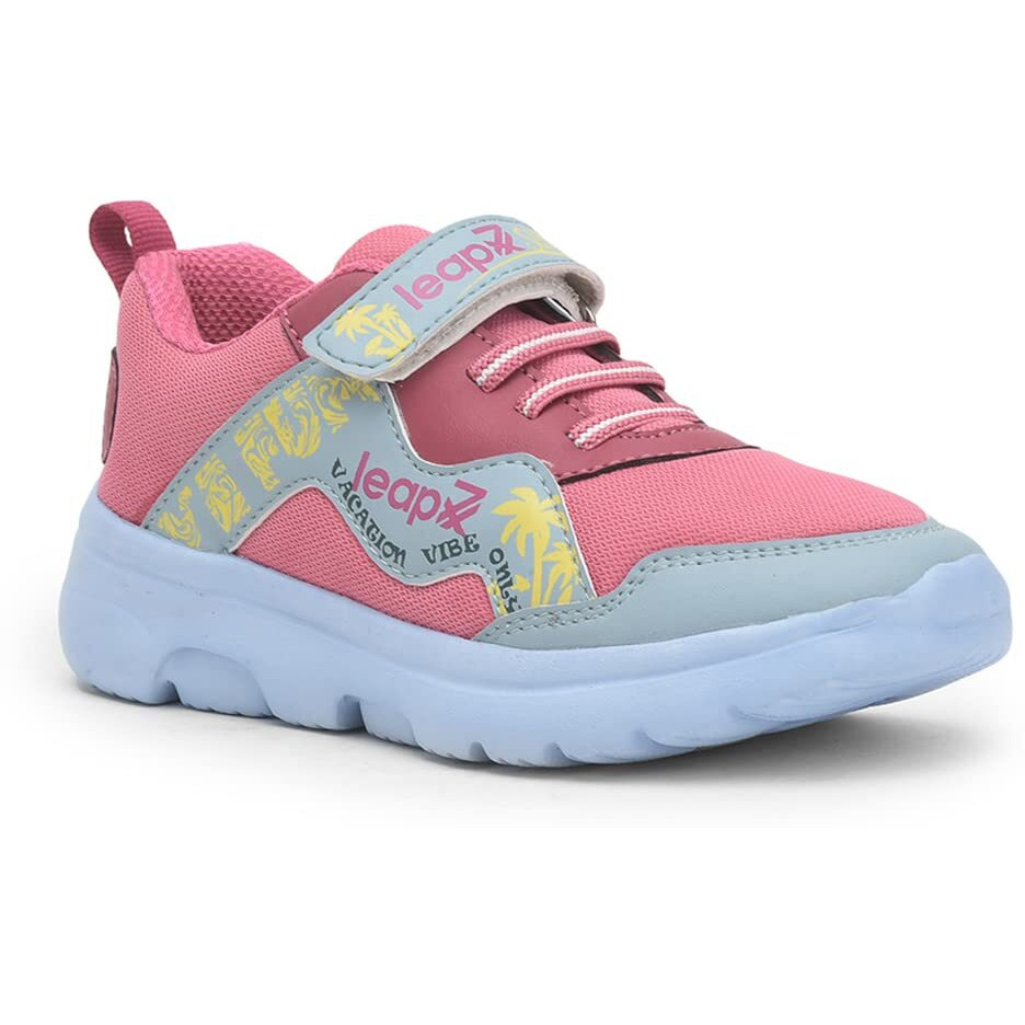 Liberty Kids Turbo-1E Pink Walking Shoes - 3 UK