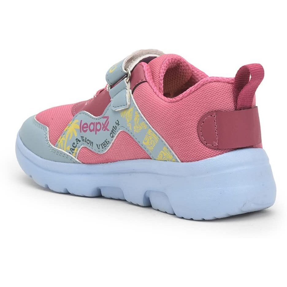 Liberty Kids Turbo-1E Pink Walking Shoes - 3 UK