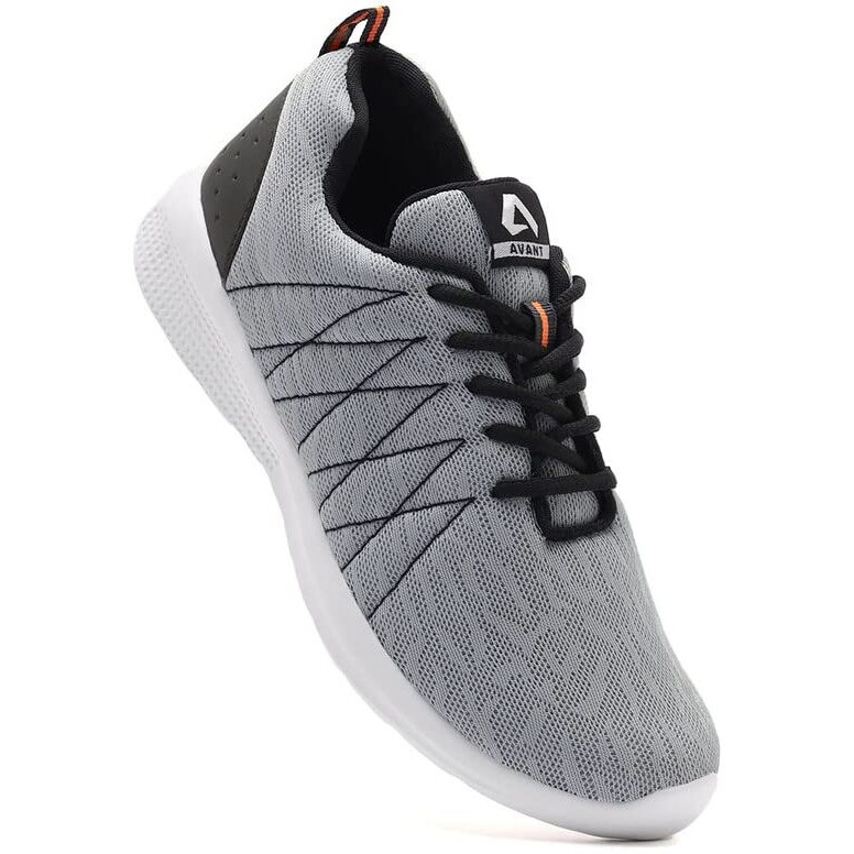 AVANT Mens Ultra Light Grey Running Shoe - 10 UK (AVMSH007-CL02-10)