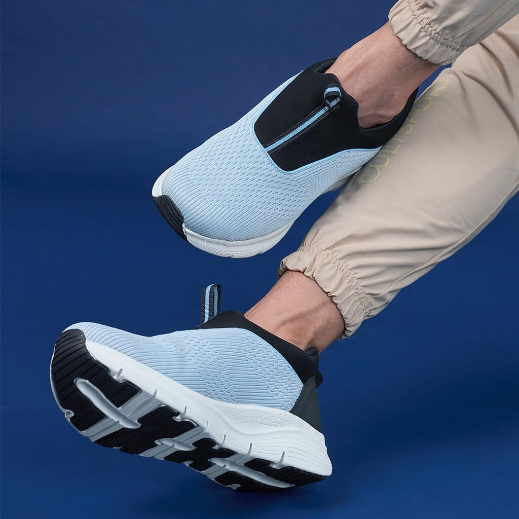 AVANT Men's Sigma Ice Blue Walking Shoe - 8 UK (AVMSH090CL02UK8)