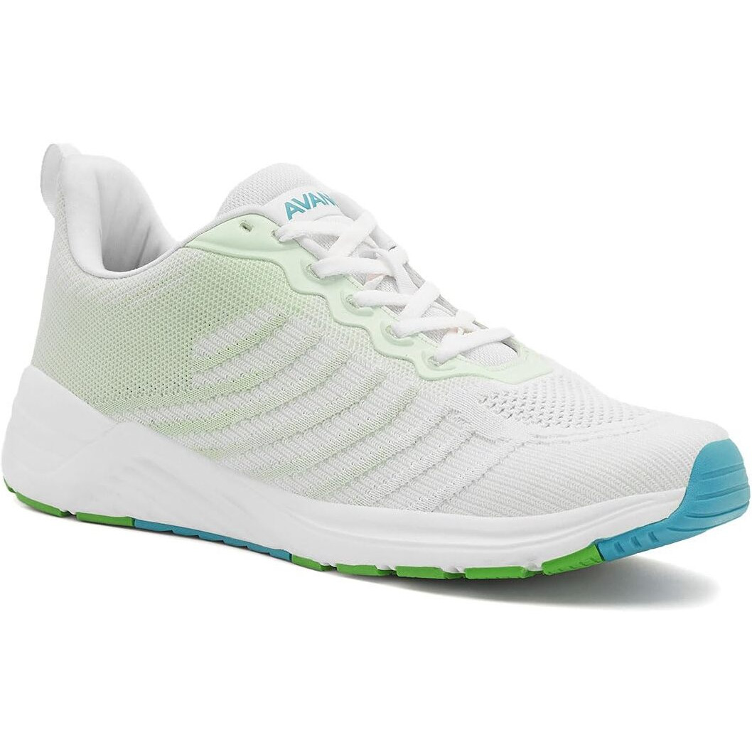 AVANT Men's SpartanX Running Shoes L.Grey/Green UK 6 (AVMSH117CL01UK6)
